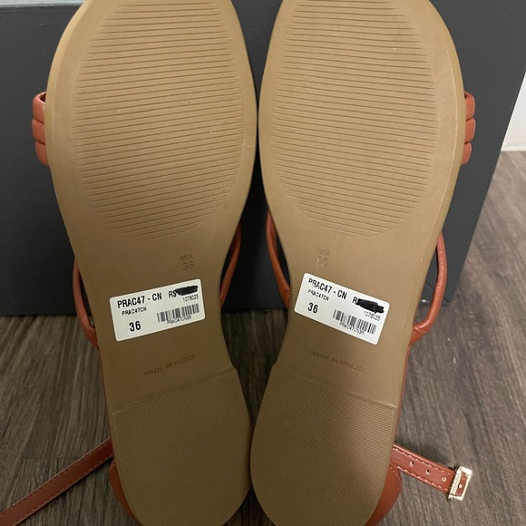 Mr. Cat Brown Leather Sandals- Made in Brazil Size 36 - Picture 4 of 7